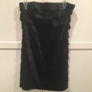Like New, Black Strapless Dress